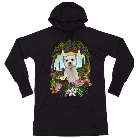 MYTi23 - Pets Heads Philosophy Sweat Shirts S Winzer Hoodiekleid Westie Hundeshirt Hundefans