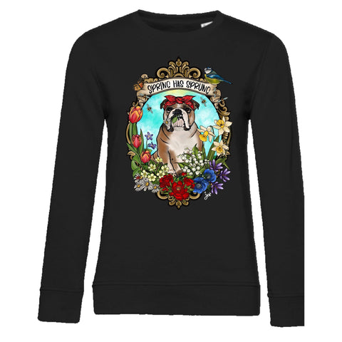 MYTi23 - Pets Heads Philosophy Sweat Shirts XS Spring Damen Sweatshirt Englische Bulldogge Hundeshirt Hundefans
