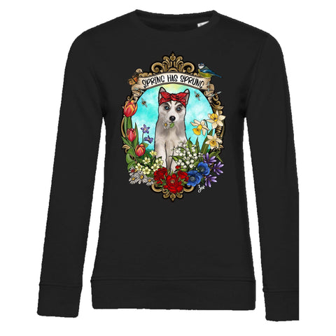 MYTi23 - Pets Heads Philosophy Sweat Shirts XS Spring Damen Sweatshirt Husky Hundeshirt Hundefans
