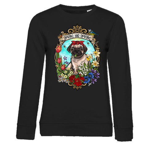 MYTi23 - Pets Heads Philosophy Sweat Shirts XS Spring Damen Sweatshirt Mops Hundeshirt Hundefans