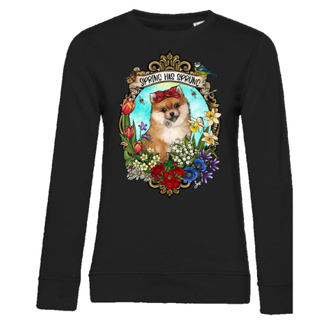 MYTi23 - Pets Heads Philosophy Sweat Shirts XS Spring Damen Sweatshirt Pommeraner Hundeshirt Hundefans