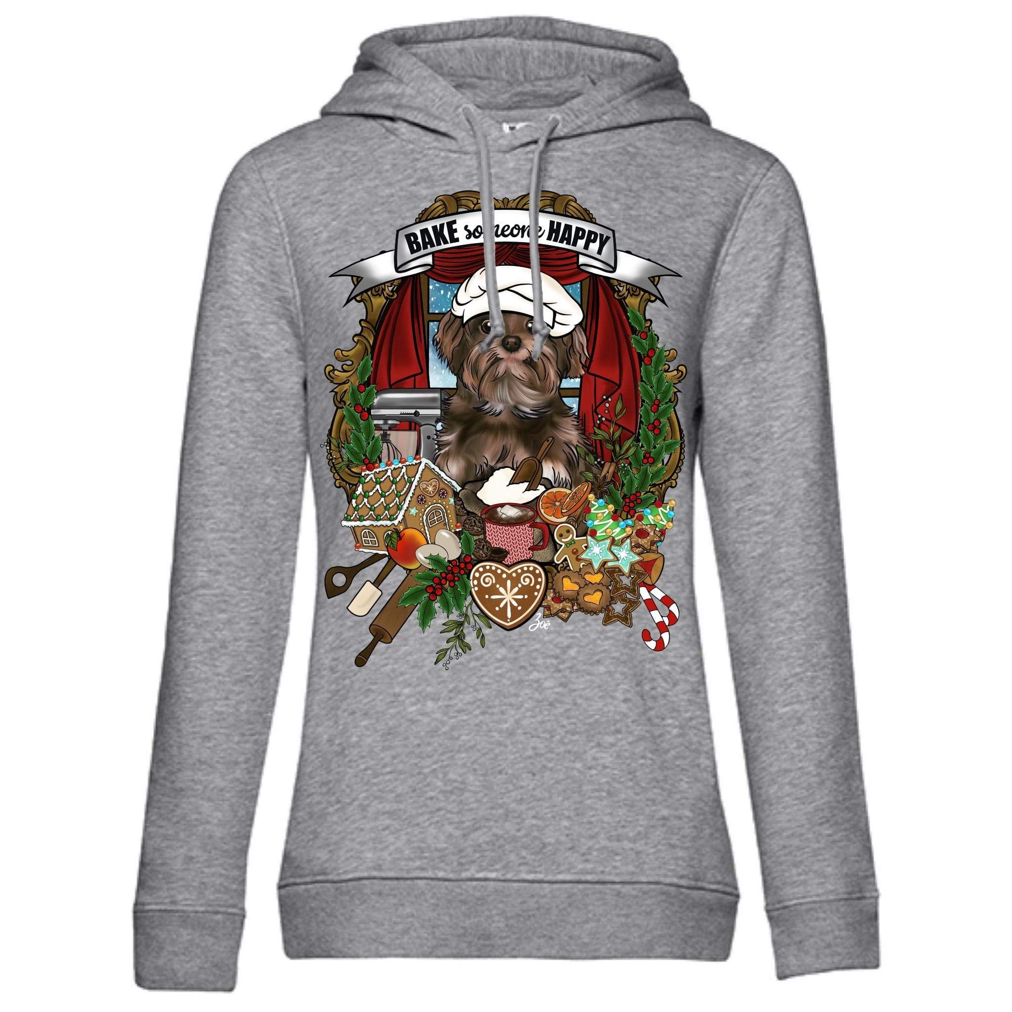 MYTi23 - Pets Heads Philosophy Sweat Shirts XS Weihnachtsbäckerei Unisex Hoodie Bolonka Hundeshirt Hundefans
