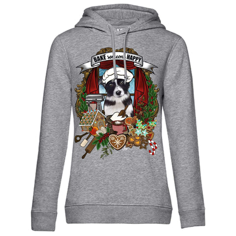 MYTi23 - Pets Heads Philosophy Sweat Shirts XS Weihnachtsbäckerei Unisex Hoodie Border Collie Hundeshirt Hundefans