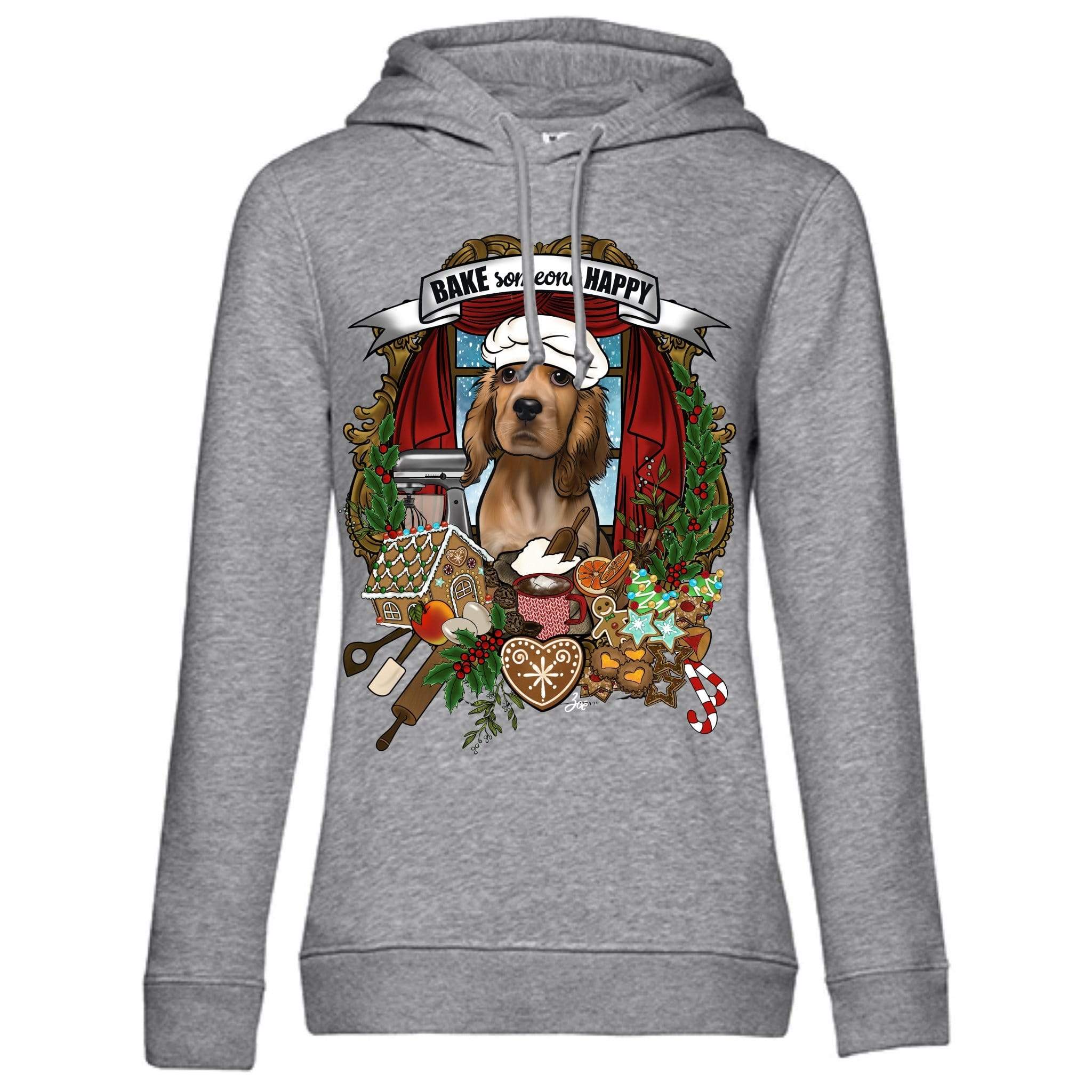 MYTi23 - Pets Heads Philosophy Sweat Shirts XS Weihnachtsbäckerei Unisex Hoodie Cocker Hundeshirt Hundefans