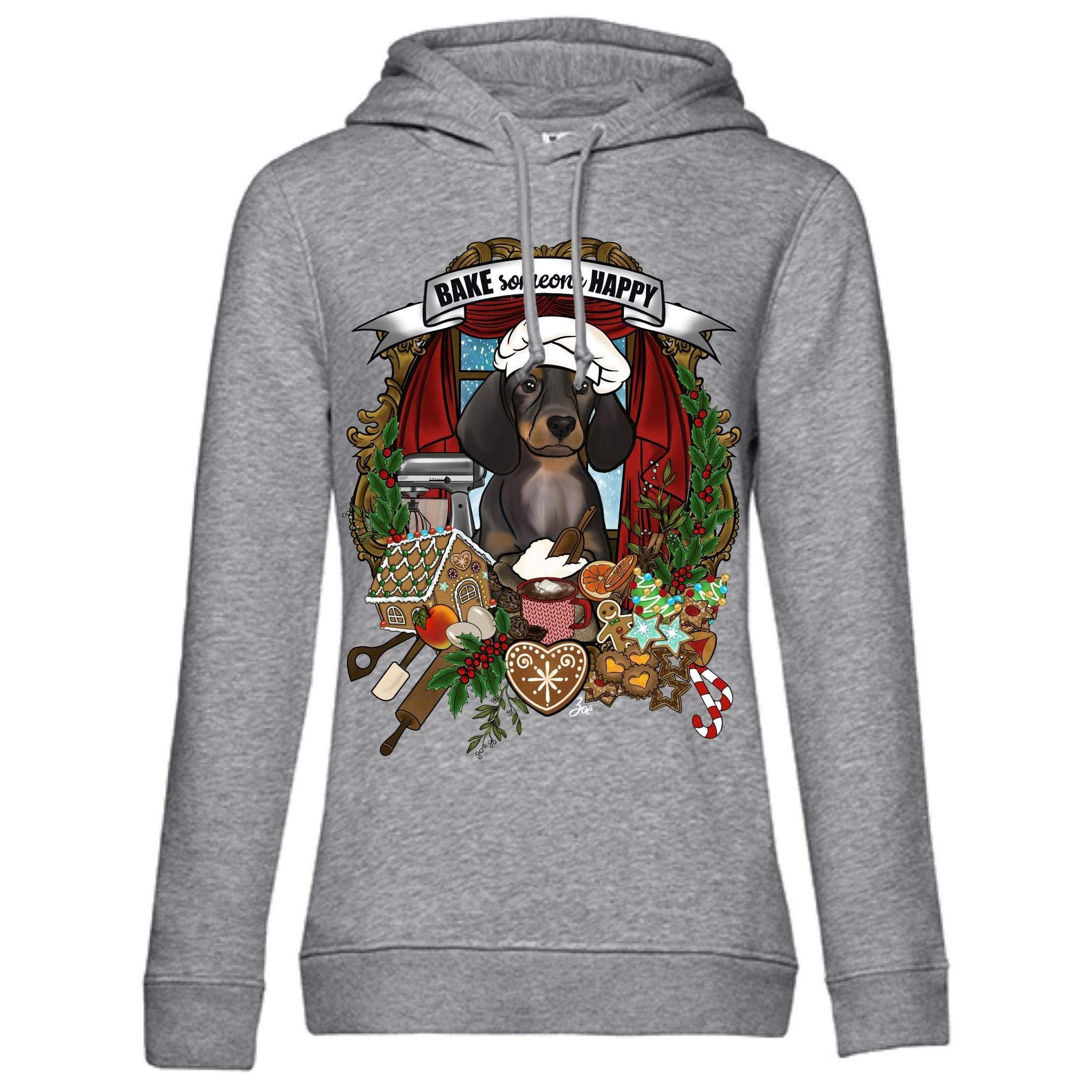 MYTi23 - Pets Heads Philosophy Sweat Shirts XS Weihnachtsbäckerei Unisex Hoodie Dackel Hundeshirt Hundefans