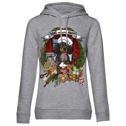 MYTi23 - Pets Heads Philosophy Sweat Shirts XS Weihnachtsbäckerei Unisex Hoodie Dackel Hundeshirt Hundefans