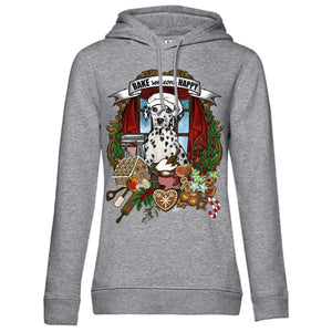 MYTi23 - Pets Heads Philosophy Sweat Shirts XS Weihnachtsbäckerei Unisex Hoodie Dalmatiner Hundeshirt Hundefans