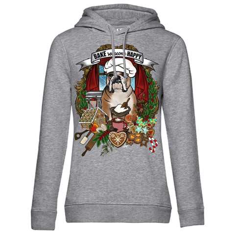 MYTi23 - Pets Heads Philosophy Sweat Shirts XS Weihnachtsbäckerei Unisex Hoodie Englische Bulldogge Hundeshirt Hundefans
