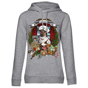 MYTi23 - Pets Heads Philosophy Sweat Shirts XS Weihnachtsbäckerei Unisex Hoodie Jack Russel Hundeshirt Hundefans