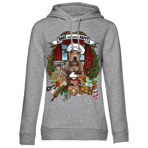 MYTi23 - Pets Heads Philosophy Sweat Shirts XS Weihnachtsbäckerei Unisex Hoodie Pitbull Hundeshirt Hundefans