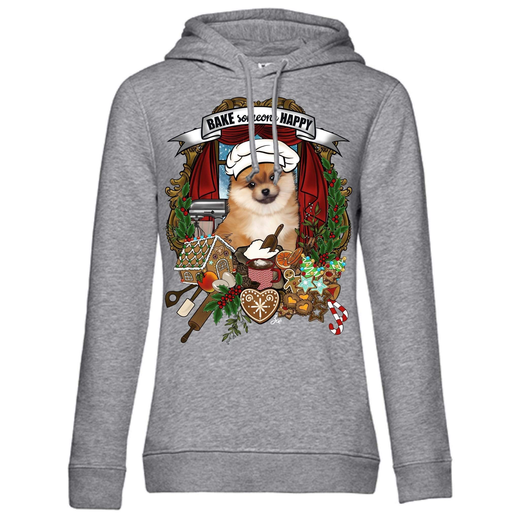 MYTi23 - Pets Heads Philosophy Sweat Shirts XS Weihnachtsbäckerei Unisex Hoodie Pommeraner Hundeshirt Hundefans