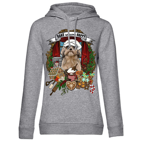 MYTi23 - Pets Heads Philosophy Sweat Shirts XS Weihnachtsbäckerei Unisex Hoodie Shih Tzu Hundeshirt Hundefans