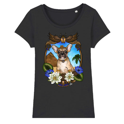 MYTi23 - Pets Heads Philosophy T-Shirt XS Ägypten Damen Shirt Frenchie Hundeshirt Hundefans