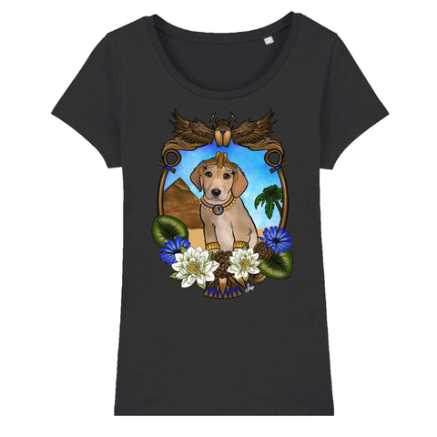 MYTi23 - Pets Heads Philosophy T-Shirt XS Ägypten Damen Shirt Golden Retriever Hundeshirt Hundefans