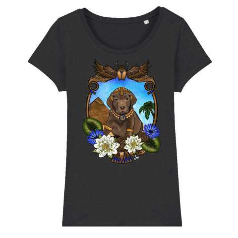 MYTi23 - Pets Heads Philosophy T-Shirt XS Ägypten Damen Shirt Labrador Hundeshirt Hundefans