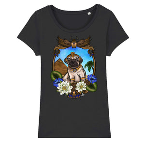 MYTi23 - Pets Heads Philosophy T-Shirt XS Ägypten Damen Shirt Mops Hundeshirt Hundefans