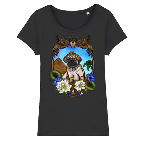 MYTi23 - Pets Heads Philosophy T-Shirt XS Ägypten Damen Shirt Mops Hundeshirt Hundefans