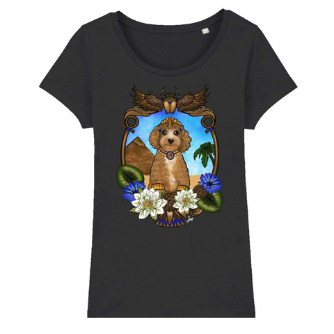 MYTi23 - Pets Heads Philosophy T-Shirt XS Ägypten Damen Shirt Pudel Hundeshirt Hundefans