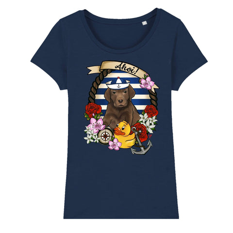 MYTi23 - Pets Heads Philosophy T-Shirt XS Ahoi Damen Shirt Labrador Hundeshirt Hundefans