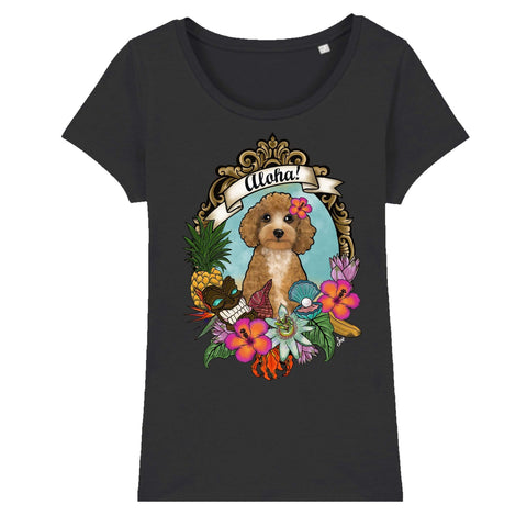 MYTi23 - Pets Heads Philosophy T-Shirt XS Aloha Damen Shirt Pudel Hundeshirt Hundefans