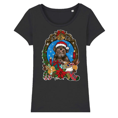 MYTi23 - Pets Heads Philosophy T-Shirt XS Christmas Damen Shirt Bolonka Hundeshirt Hundefans
