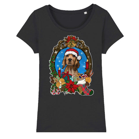 MYTi23 - Pets Heads Philosophy T-Shirt XS Christmas Damen Shirt Cocker Hundeshirt Hundefans