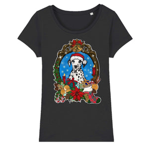 MYTi23 - Pets Heads Philosophy T-Shirt XS Christmas Damen Shirt Dalmatiner Hundeshirt Hundefans