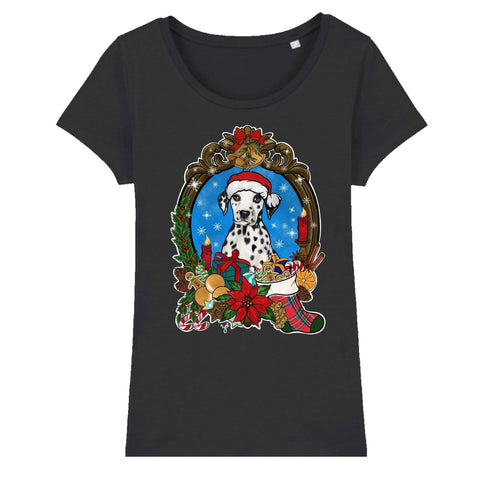 MYTi23 - Pets Heads Philosophy T-Shirt XS Christmas Damen Shirt Dalmatiner Hundeshirt Hundefans