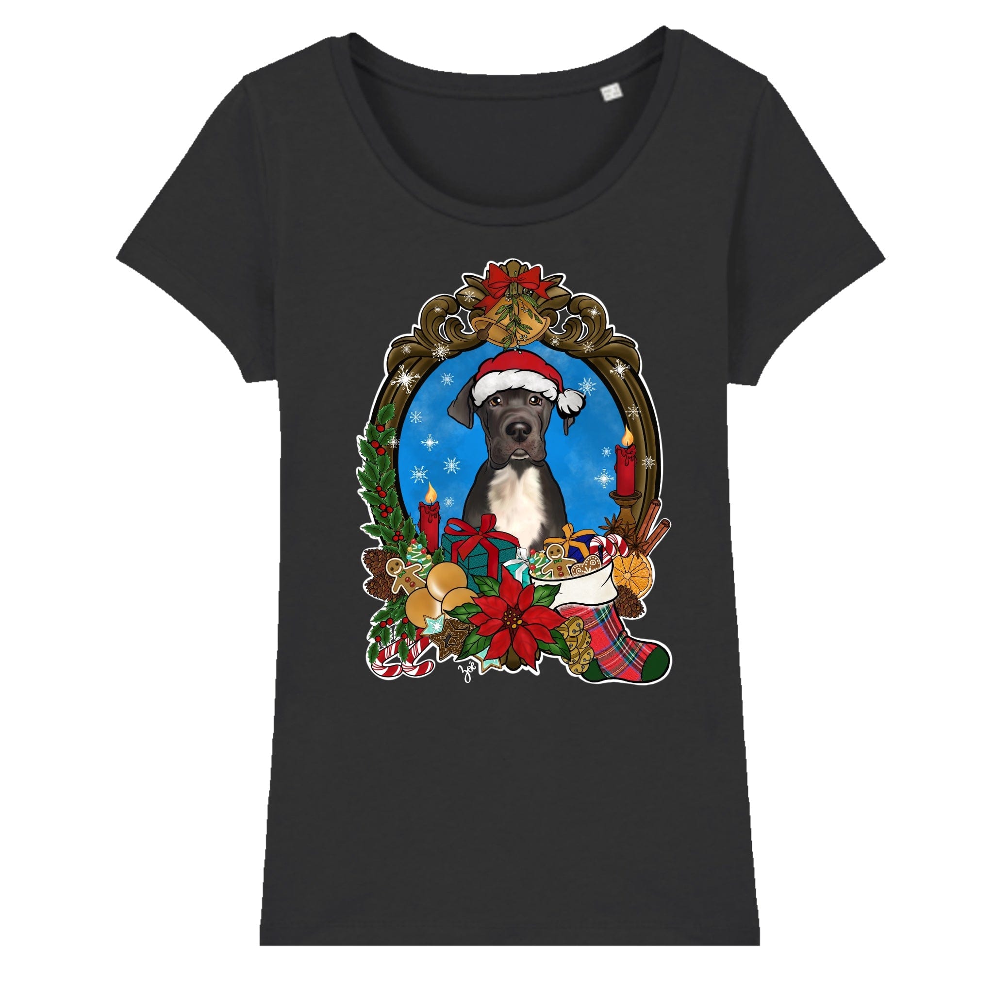 MYTi23 - Pets Heads Philosophy T-Shirt XS Christmas Damen Shirt Deutsche Dogge Hundeshirt Hundefans
