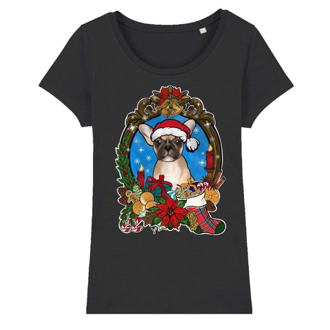 MYTi23 - Pets Heads Philosophy T-Shirt XS Christmas Damen Shirt Frenchie Hundeshirt Hundefans