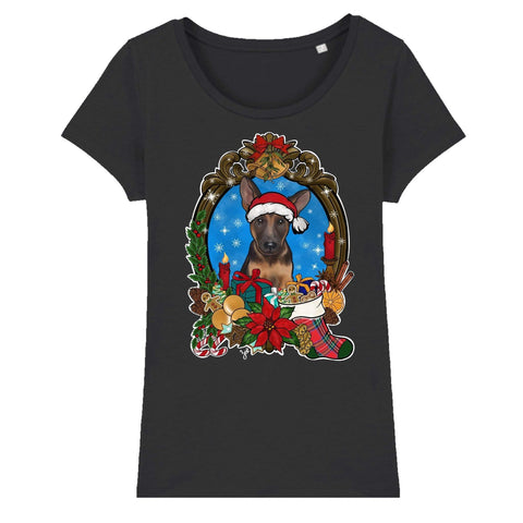 MYTi23 - Pets Heads Philosophy T-Shirt XS Christmas Damen Shirt Schäferhund Hundeshirt Hundefans
