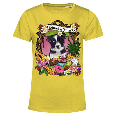 MYTi23 - Pets Heads Philosophy T-Shirt XS Cupcake Damen Shirt Border Collie Hundeshirt Hundefans