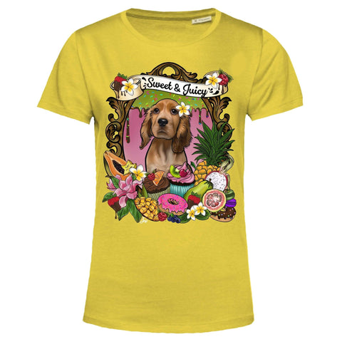MYTi23 - Pets Heads Philosophy T-Shirt XS Cupcake Damen Shirt Cocker Hundeshirt Hundefans