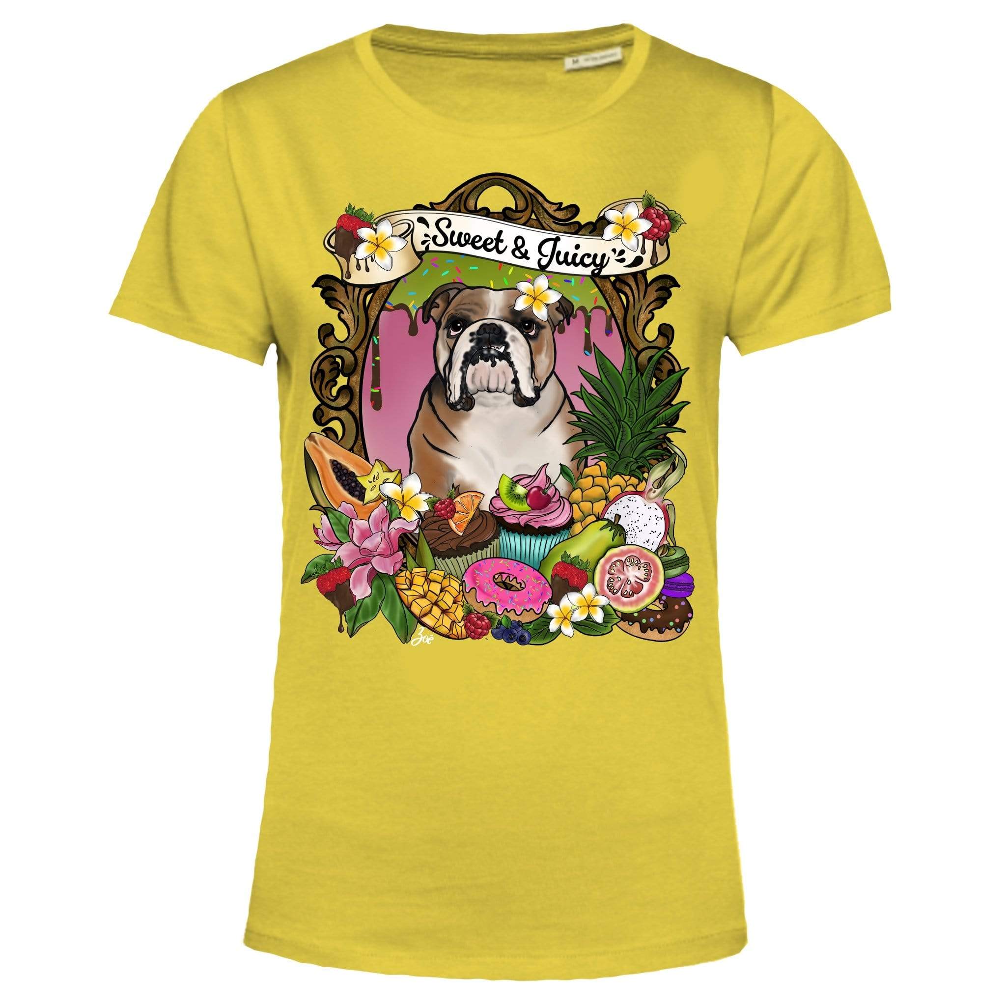 MYTi23 - Pets Heads Philosophy T-Shirt XS Cupcake Damen Shirt Englische Bulldogge Hundeshirt Hundefans