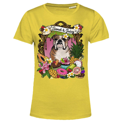 MYTi23 - Pets Heads Philosophy T-Shirt XS Cupcake Damen Shirt Englische Bulldogge Hundeshirt Hundefans