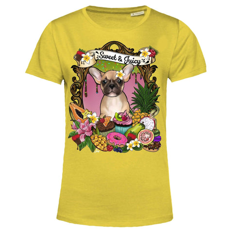 MYTi23 - Pets Heads Philosophy T-Shirt XS Cupcake Damen Shirt Frenchie Hundeshirt Hundefans