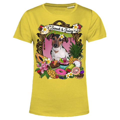 MYTi23 - Pets Heads Philosophy T-Shirt XS Cupcake Damen Shirt Jack Russel Hundeshirt Hundefans