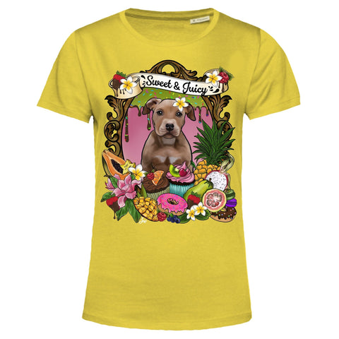 MYTi23 - Pets Heads Philosophy T-Shirt XS Cupcake Damen Shirt Pitbull Hundeshirt Hundefans