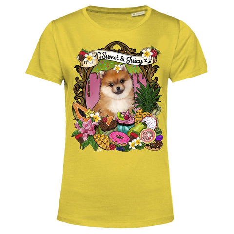 MYTi23 - Pets Heads Philosophy T-Shirt XS Cupcake Damen Shirt Pommeraner Hundeshirt Hundefans