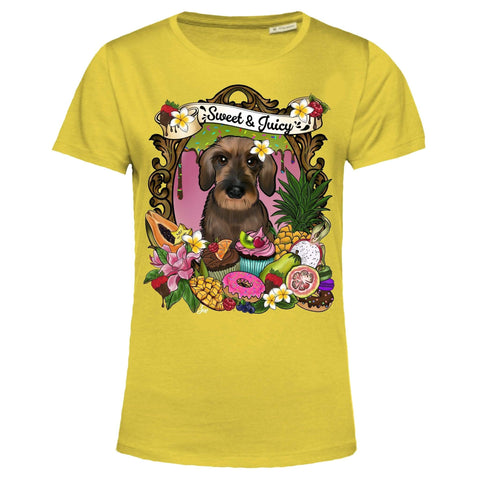 MYTi23 - Pets Heads Philosophy T-Shirt XS Cupcake Damen Shirt Rauhaardackel Hundeshirt Hundefans