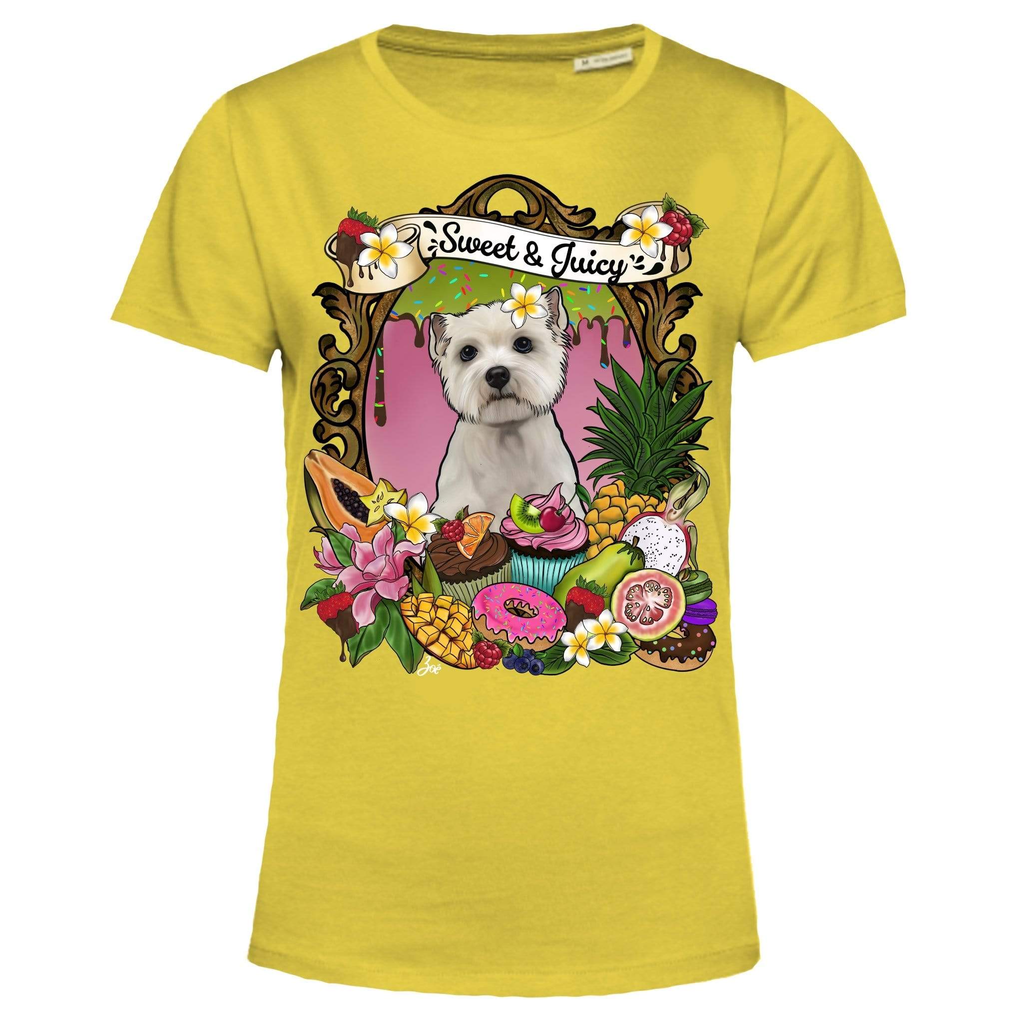 MYTi23 - Pets Heads Philosophy T-Shirt XS Cupcake Damen Shirt Westie Hundeshirt Hundefans