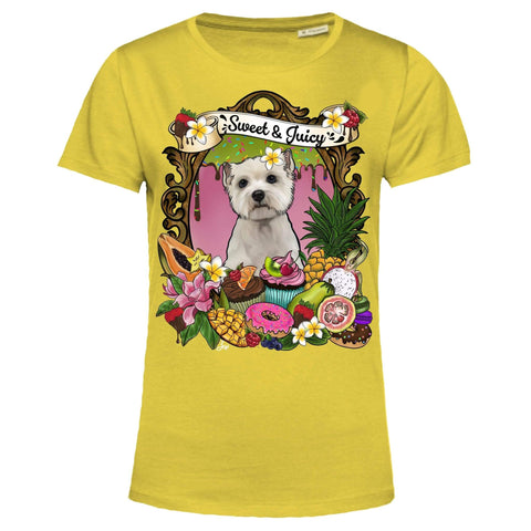 MYTi23 - Pets Heads Philosophy T-Shirt XS Cupcake Damen Shirt Westie Hundeshirt Hundefans
