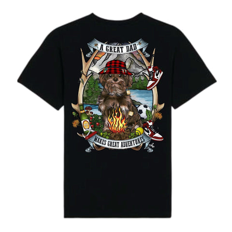 MYTi23 - Pets Heads Philosophy T-Shirt XS Daddy Herren Shirt Bolonka Hundeshirt Hundefans