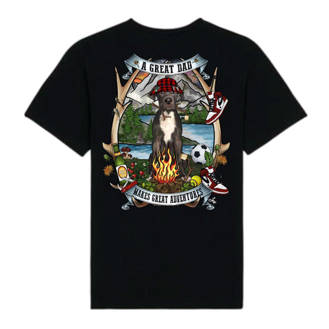 MYTi23 - Pets Heads Philosophy T-Shirt XS Daddy Herren Shirt Deutsche Dogge Hundeshirt Hundefans