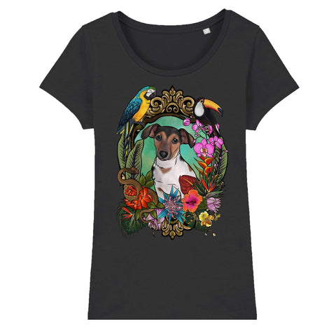 MYTi23 - Pets Heads Philosophy T-Shirt XS Dschungel Damen Shirt Jack Russel Hundeshirt Hundefans
