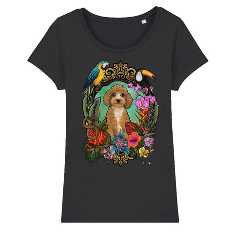 MYTi23 - Pets Heads Philosophy T-Shirt XS Dschungel Damen Shirt Pudel Hundeshirt Hundefans