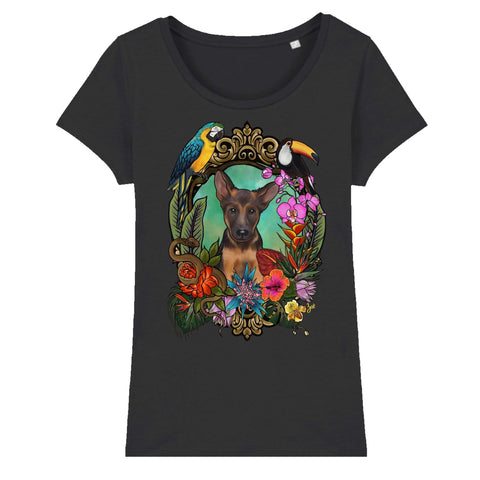 MYTi23 - Pets Heads Philosophy T-Shirt XS Dschungel Damen Shirt Schäferhund Hundeshirt Hundefans