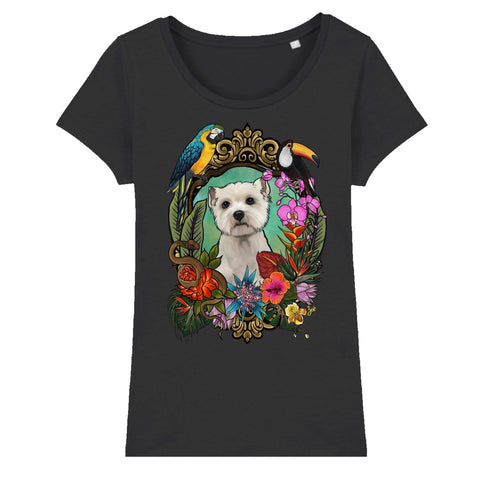 MYTi23 - Pets Heads Philosophy T-Shirt XS Dschungel Damen Shirt Westie Hundeshirt Hundefans