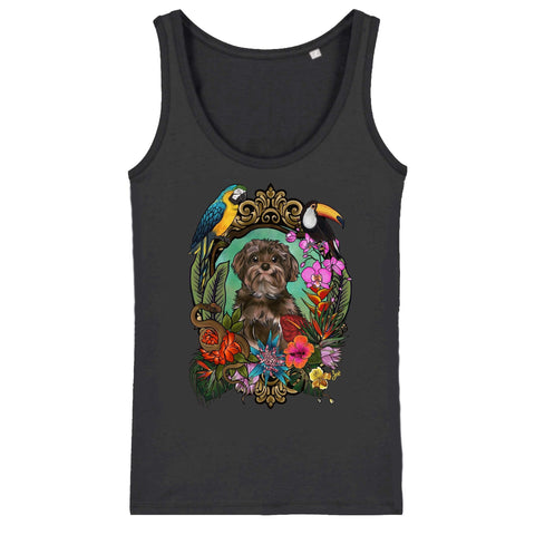 MYTi23 - Pets Heads Philosophy T-Shirt XS Dschungel Damen Tanktop Bolonka Hundeshirt Hundefans
