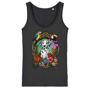 MYTi23 - Pets Heads Philosophy T-Shirt XS Dschungel Damen Tanktop Dalmatiner Hundeshirt Hundefans